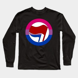 Bi Antifascist Action Long Sleeve T-Shirt